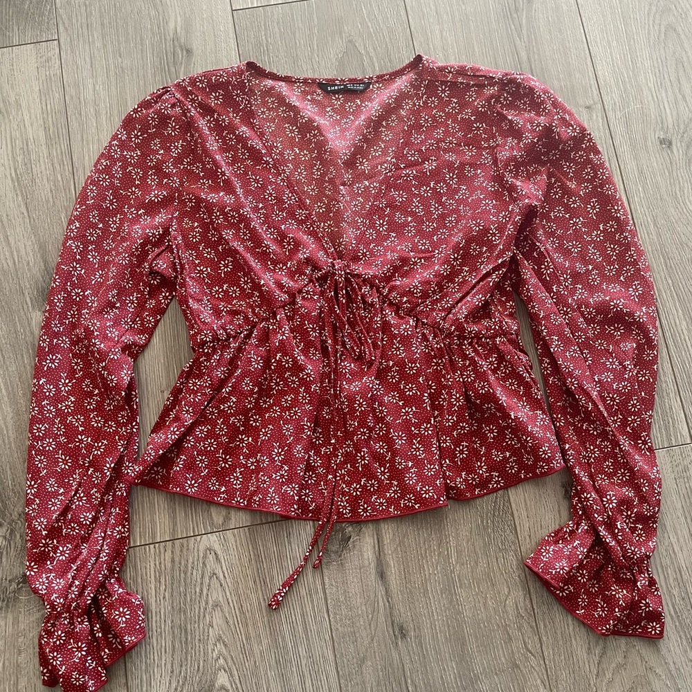 SHEIN flowy top